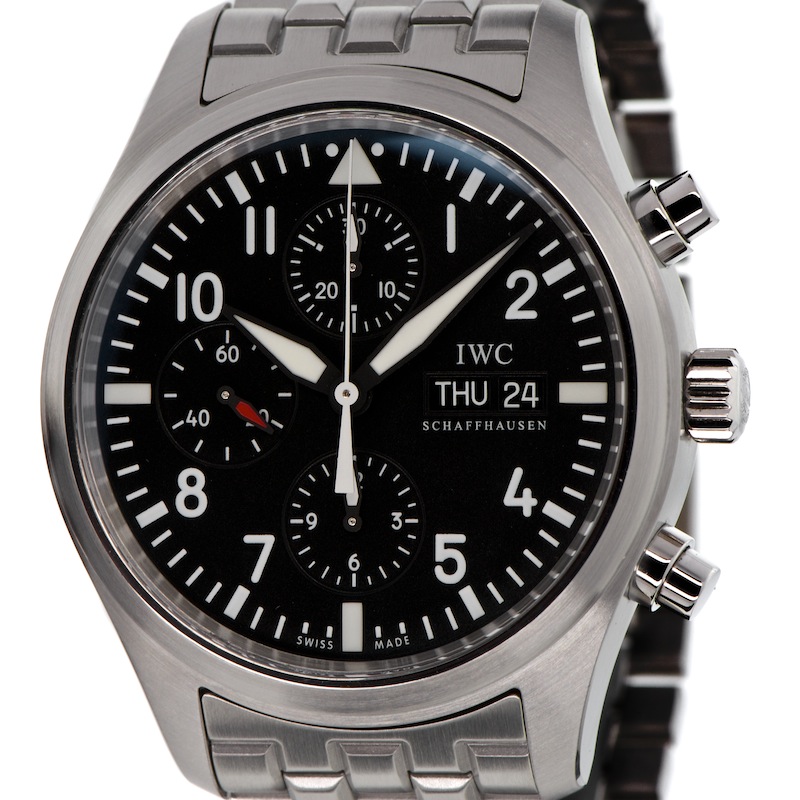 All Watches : IWC Fliegeruhr Chronograph