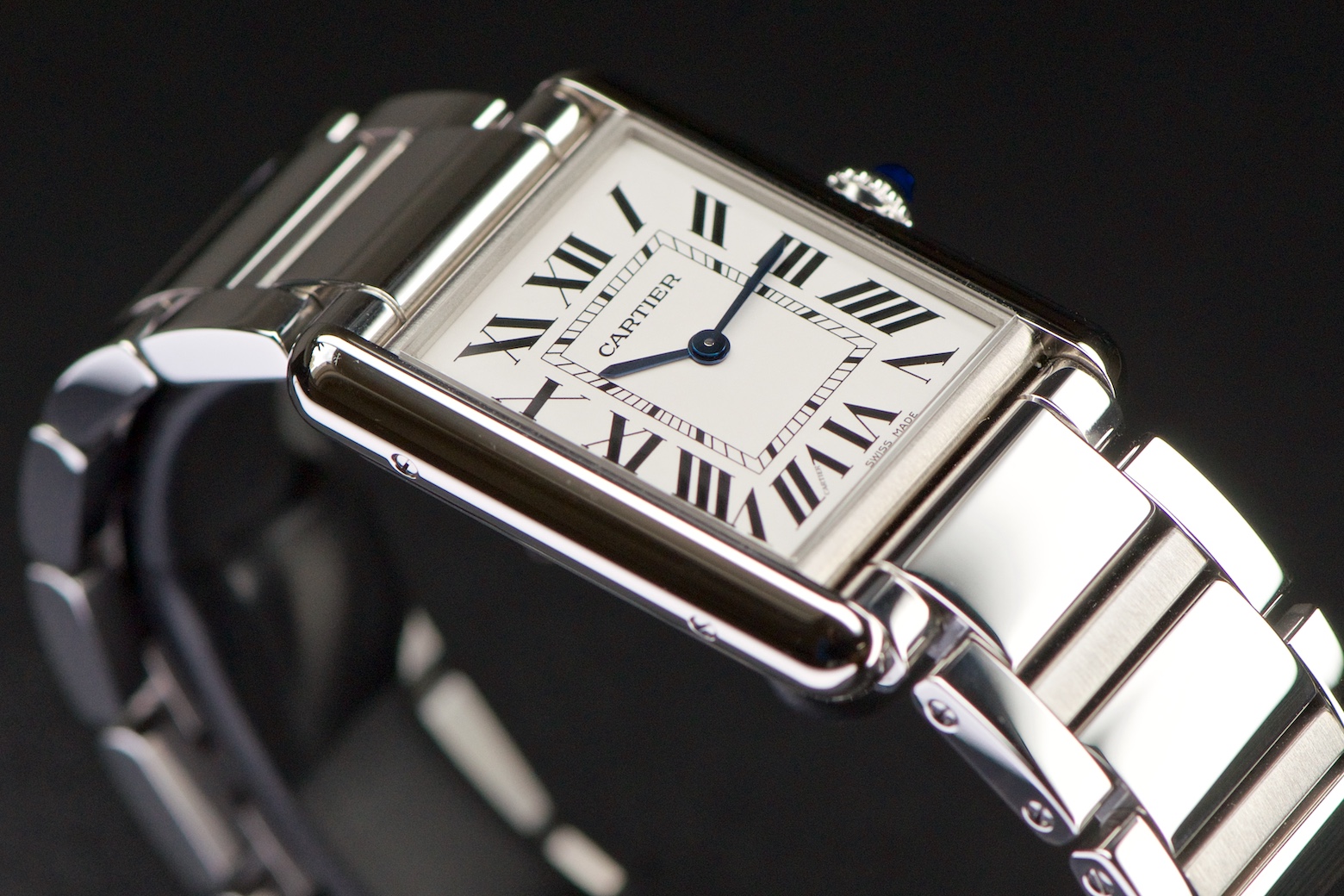 All Watches : Cartier Tank Must de Cartier 33mm x 25mm Reference WSTA0052
