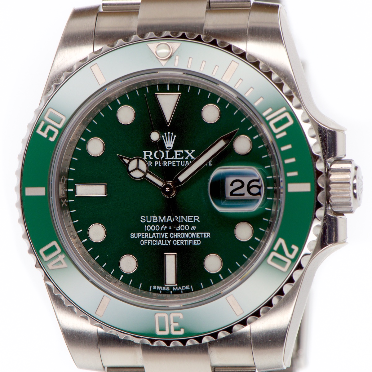 All Watches : Rolex Submariner Hulk 116610LV