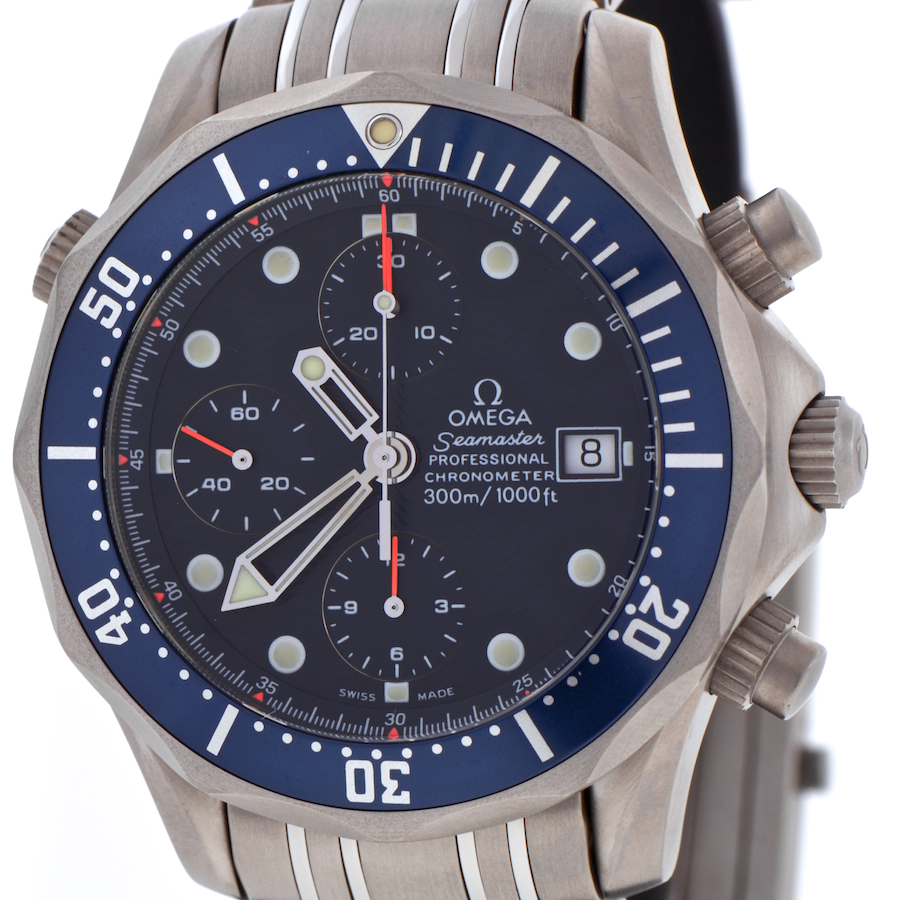 All Watches : Omega Titanium Chronograph