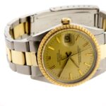 Rolex Oyster Date 18k Gold/Steel — photo 11