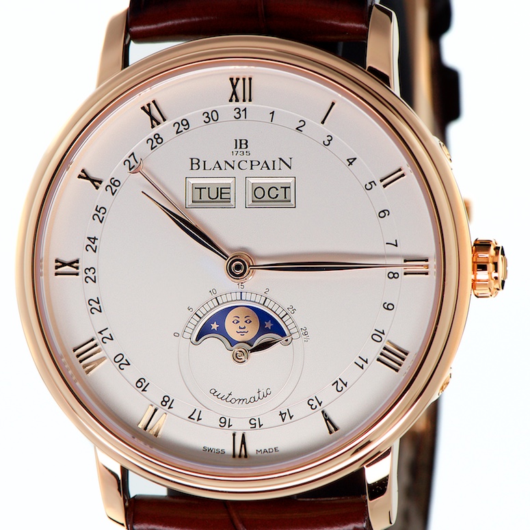 Blancpain Virellet Monophase 18k Rose Gold