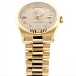 Rolex Day Date President 18k Gold Diamond Dial 36mm — photo 4