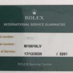Rolex Submariner Date "Kermit" 40mm Reference 16610LV D Serial — photo 11
