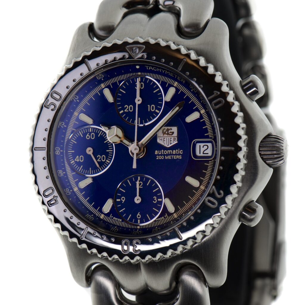 Tag Heuer S/EL Automatic Chronograph 39mm Reference CG 2111 RO — photo 1