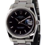 Rolex OysterDate 34mm Reference 115200 Box & Papers. — photo 1