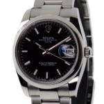 Rolex OysterDate 34mm Reference 115200 Box & Papers. — photo 1