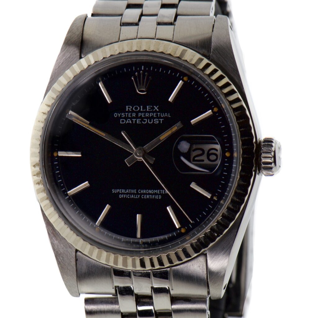 Rolex Datejust SS/White Gold 36mm Ref 1601 Circa 1973