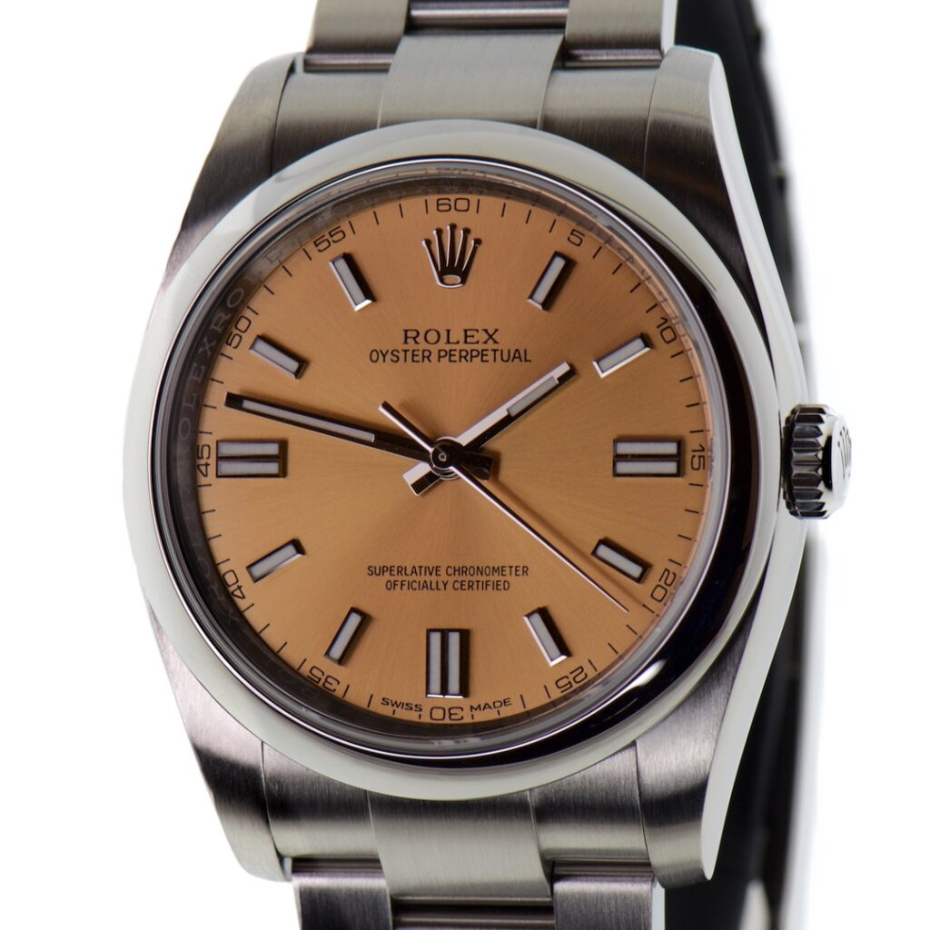 Rolex Oyster Perpetual "Grape White" 36mm Reference 116000 — photo 1