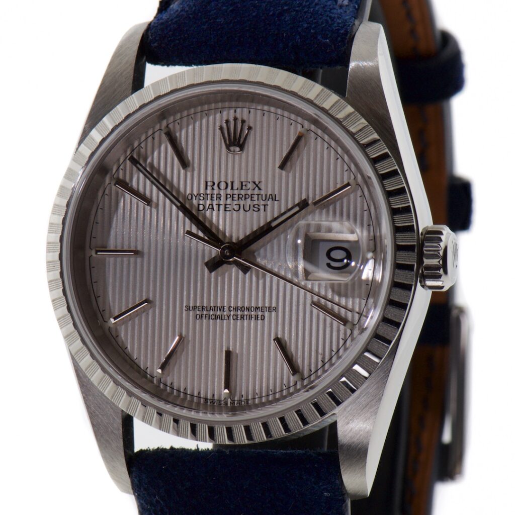 Rolex Datejust Tapestry Dial Reference 16220 F Serial — photo 1