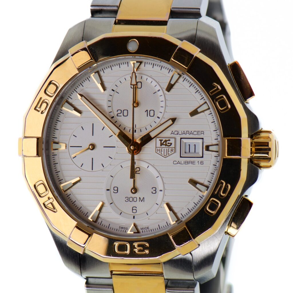 Tag Heuer AquaRacer Automatic Chronograph 43mm Ref CAY2121 BB0923