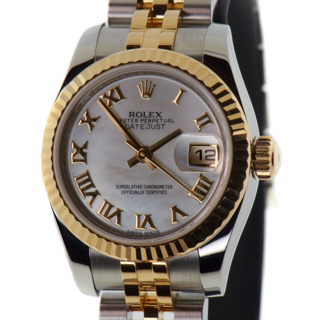 Lady Datejust Mother Of Pearl 18K YG/SS 26mm Ref 179173 Circa — photo 1
