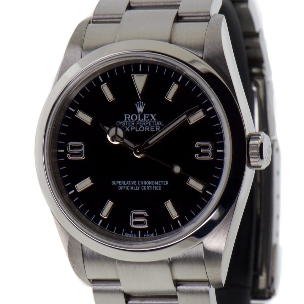 Rolex Explorer 36mm Reference 114270 Box & Papers.