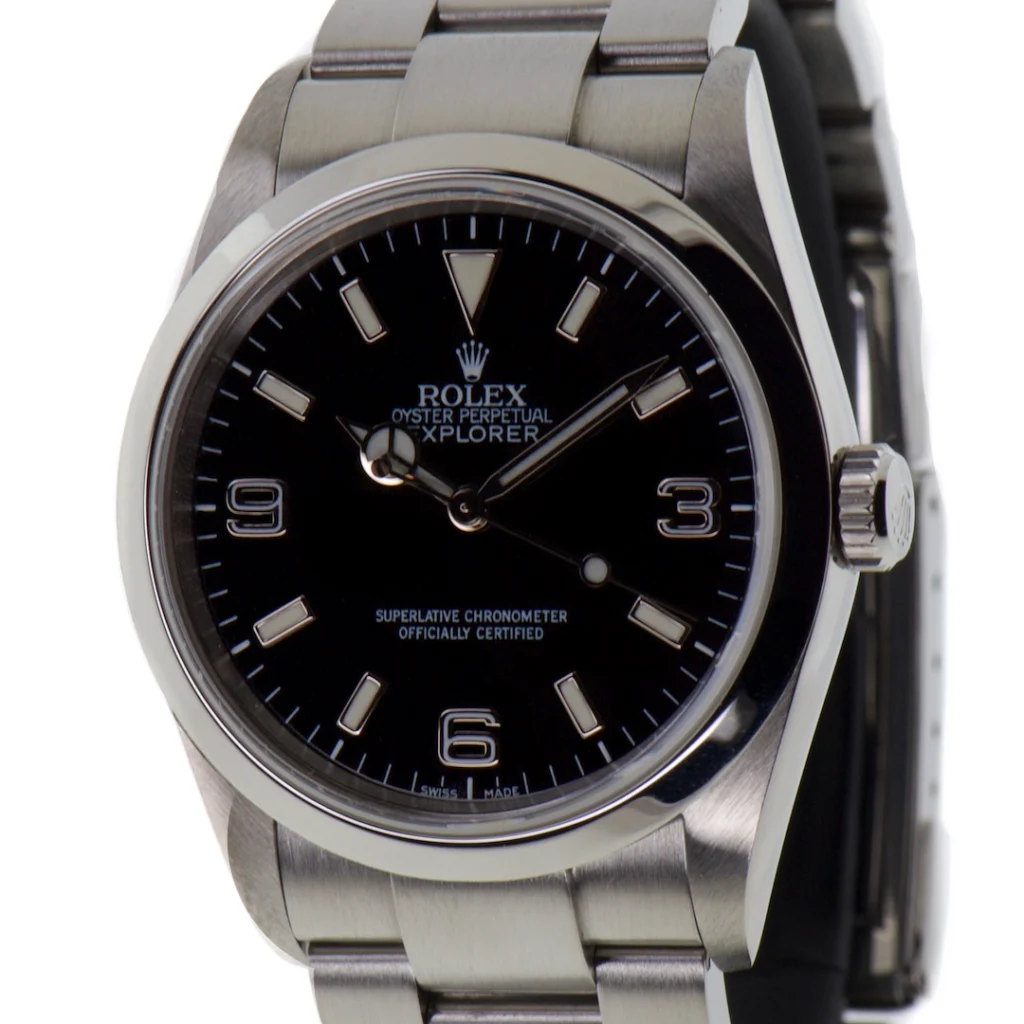 Rolex Explorer 36mm Reference 114270 Box & Papers.