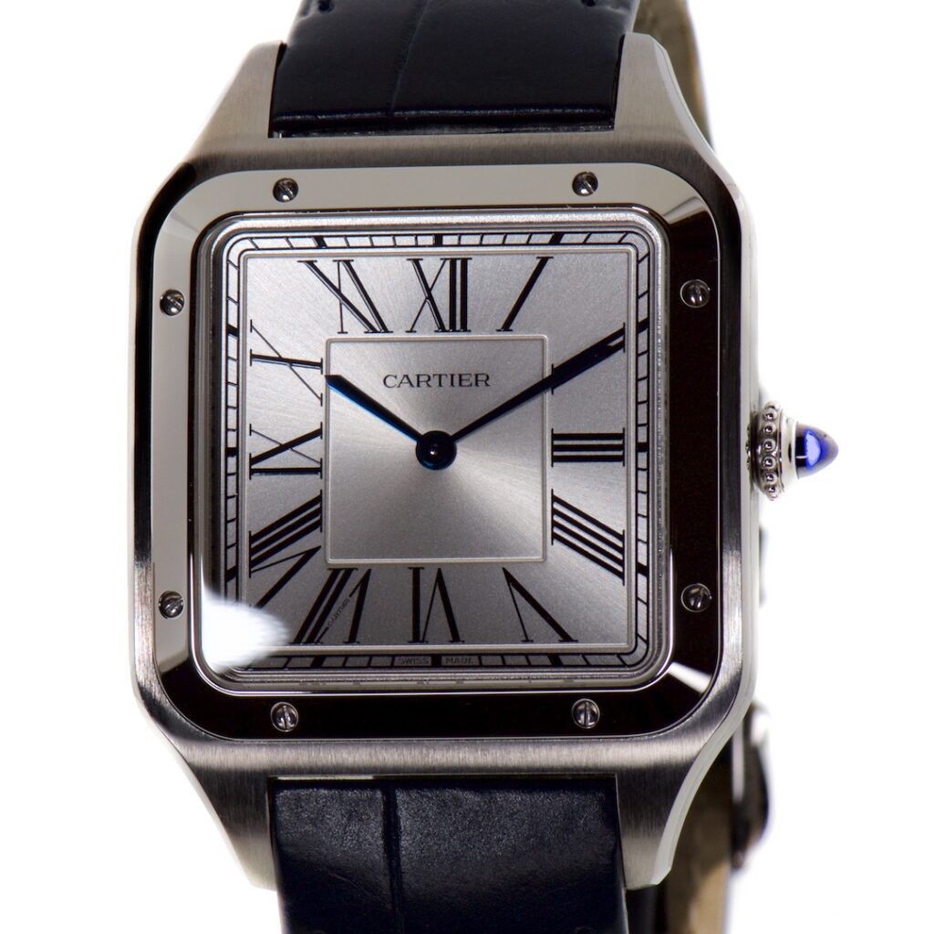Cartier Santos-Dumont XL 33mm x 46mm Ref WSSA0032 Circa 2024