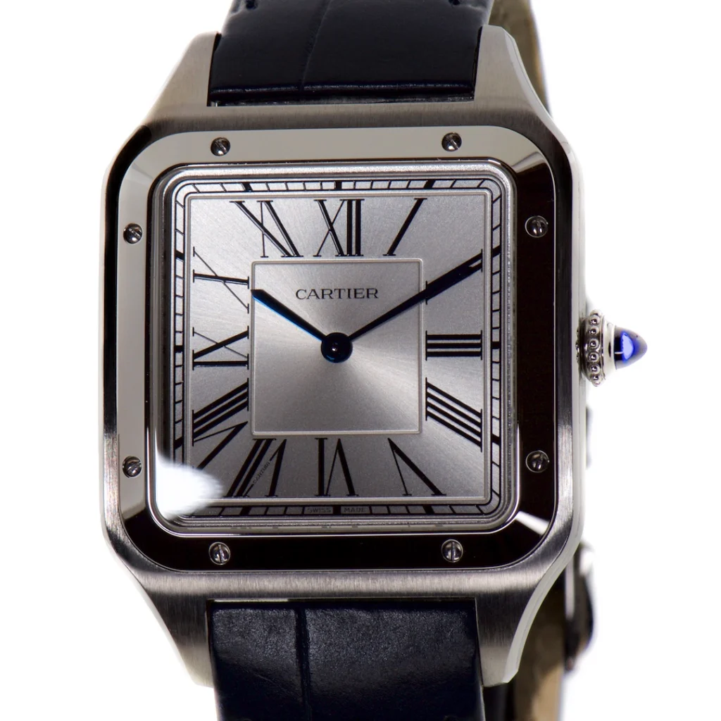 Cartier Santos-Dumont XL 33mm x 46mm Ref WSSA0032 Circa 2024