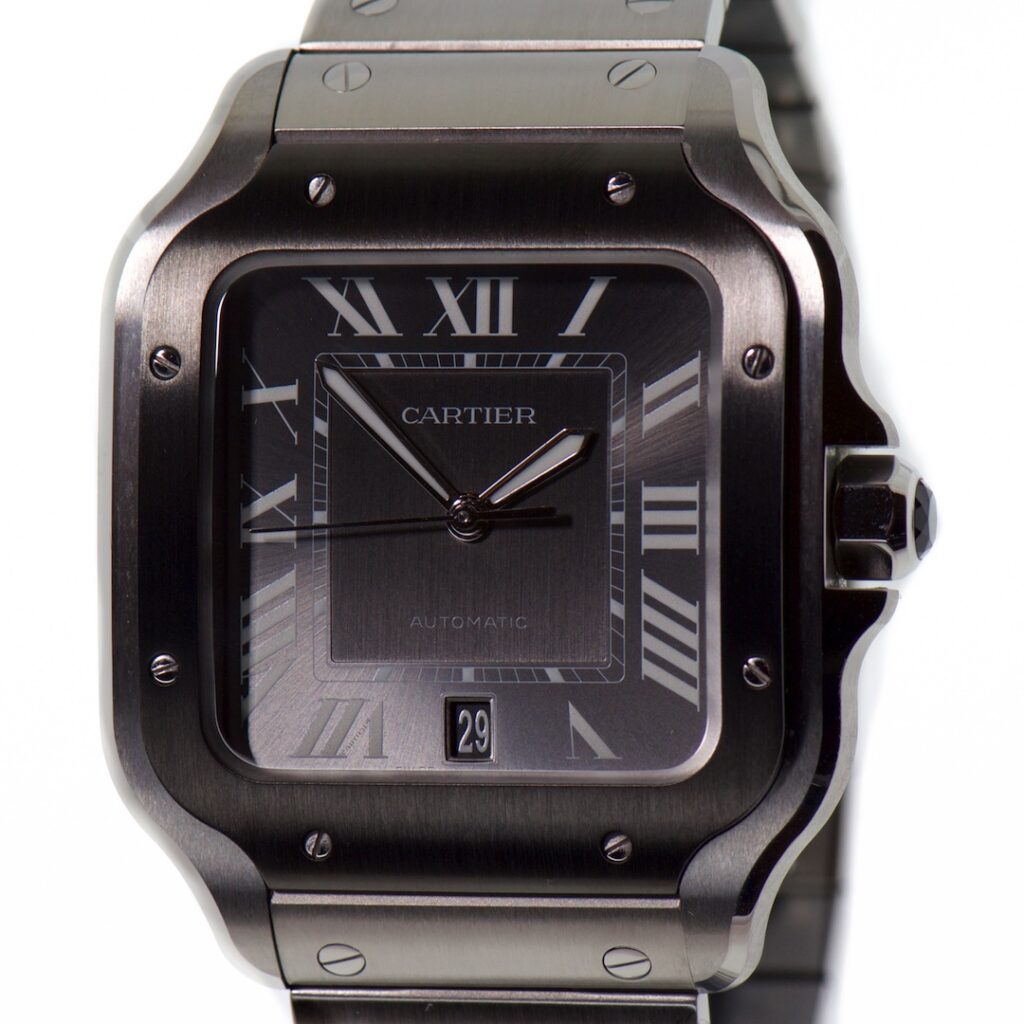 Cartier Santos Stainless Steel/ADLC Automatic Large 39.8mm Ref WSSA0037