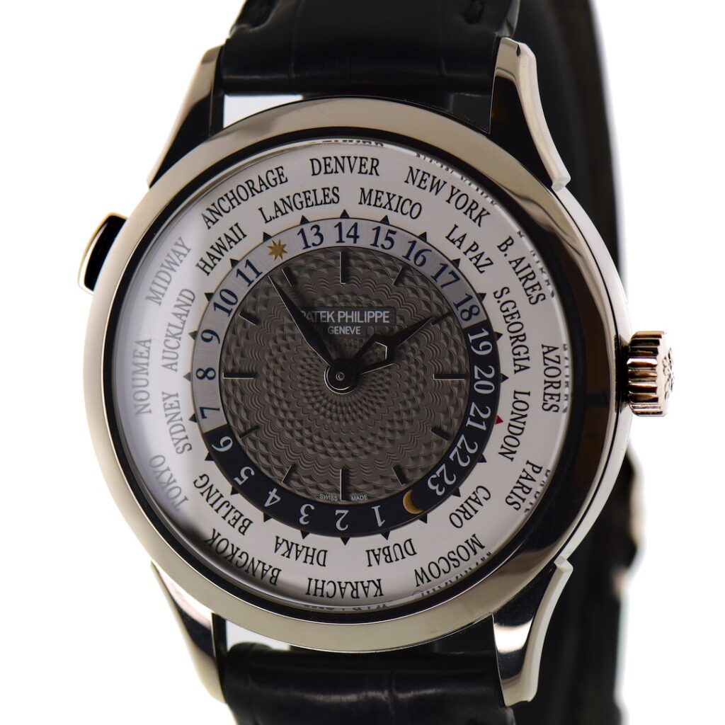 Patek Philippe World Time 18K White Gold 38.5mm Ref 5230G 014 — photo 1