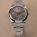 Rolex Oyster Perpetual Rhodium Dial 39mm Reference 114300 — photo 9