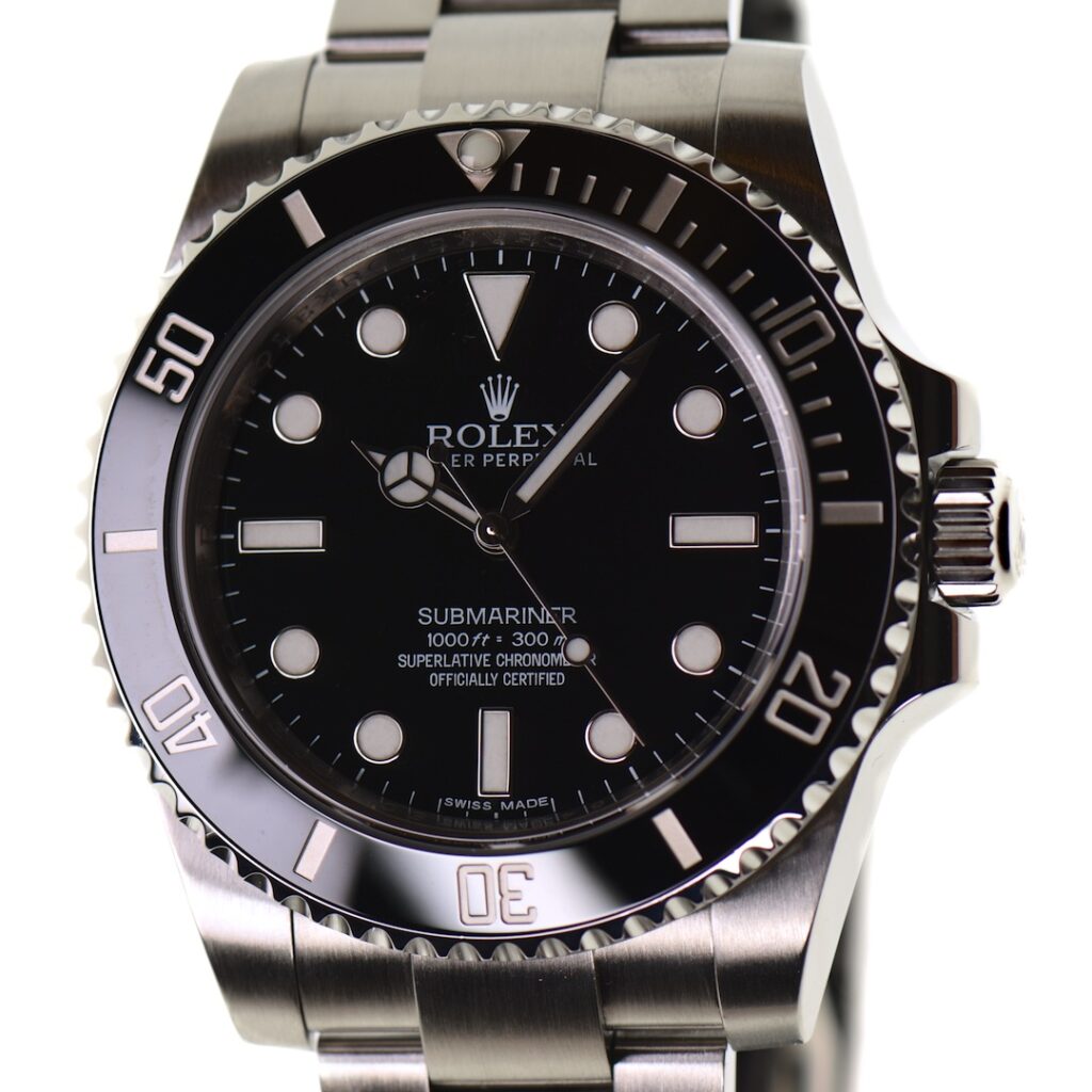 Rolex Submariner No Date 40mm Reference 114060 B&P