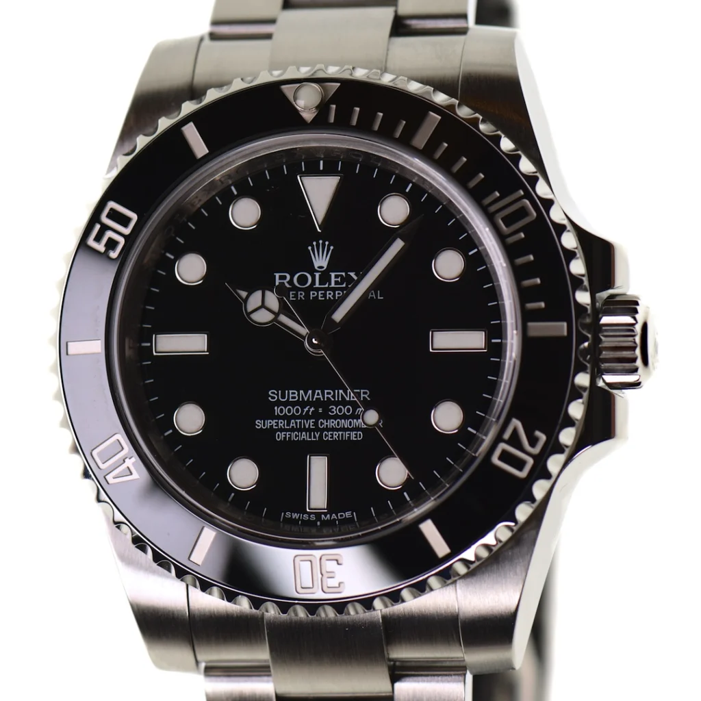 Rolex Submariner No Date 40mm Reference 114060 B&P