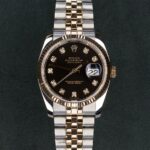Rolex Datejust Diamond Dial Stainless Steel & 18K Yellow Gold 36mm Reference 116233 Z Serial — photo 10
