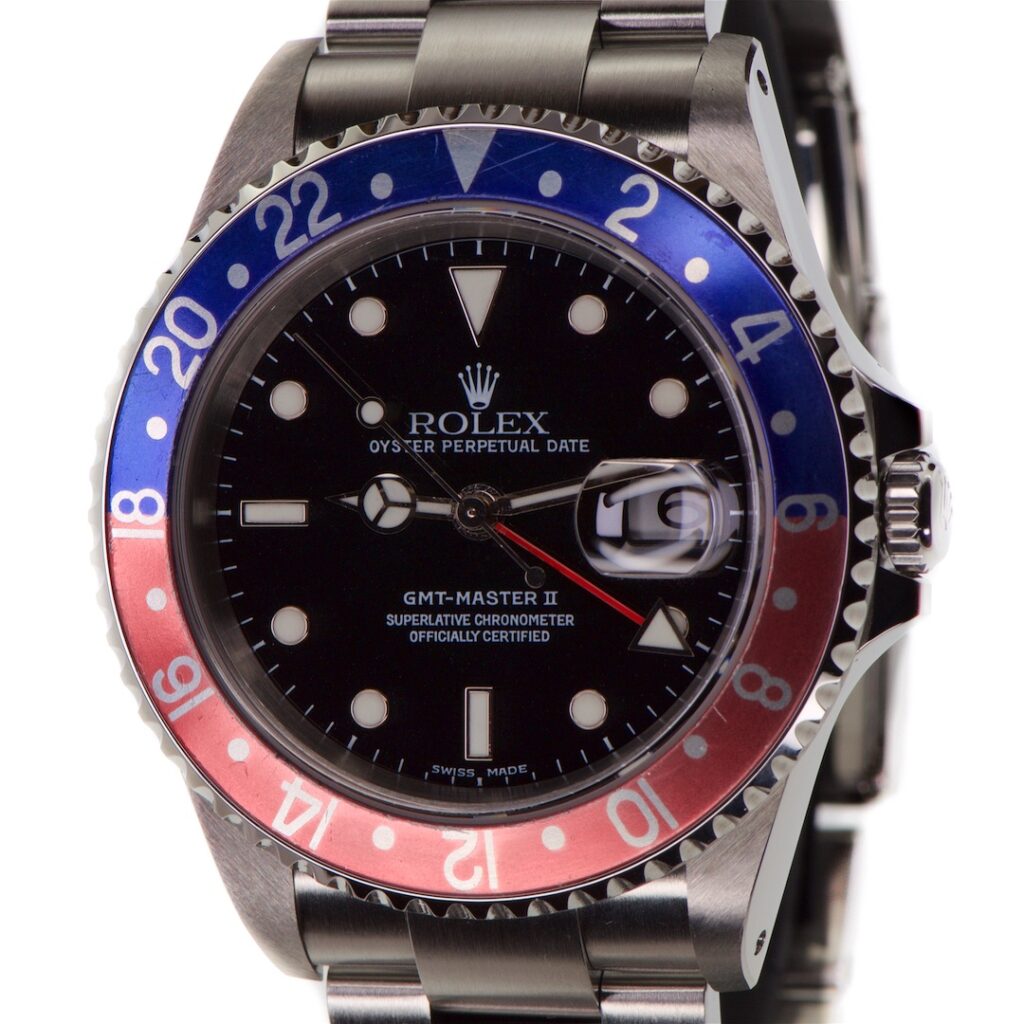 Rolex GMT Master 2 "Pepsi" 40mm Reference 16710 K Serial — photo 1