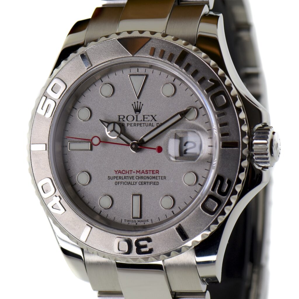 Rolex Yachtmaster Stainless Steel & Platinum 40mm Reference 16622 — photo 1