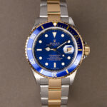 Rolex Submariner "Bluesy" 18K Yellow Gold/Steel 40mm Reference 16613 V Serial — photo 5