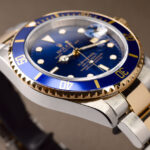 Rolex Submariner "Bluesy" 18K Yellow Gold/Steel 40mm Reference 16613 V Serial — photo 4