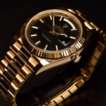 Rolex Day Date Black Motif Dial 18K Yellow Gold 40mm Reference 228238 — photo 5