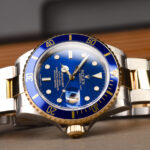 Rolex Submariner "Bluesy" 18K Yellow Gold/Steel 40mm Reference 16613 V Serial — photo 13