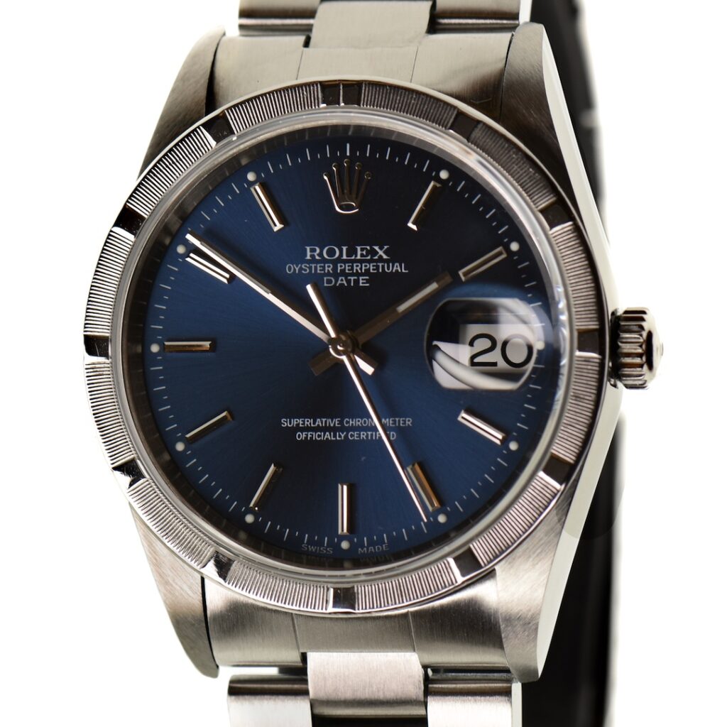Rolex Oyster Perpetual Date 34mm Reference 15210 K Serial — photo 1