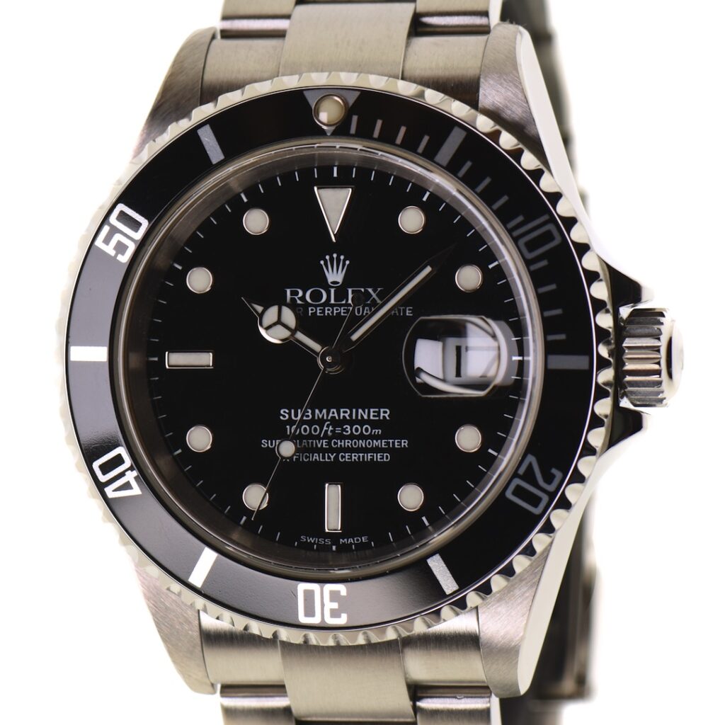 Rolex Submariner Date 40mm Reference 16610 F Serial — photo 1