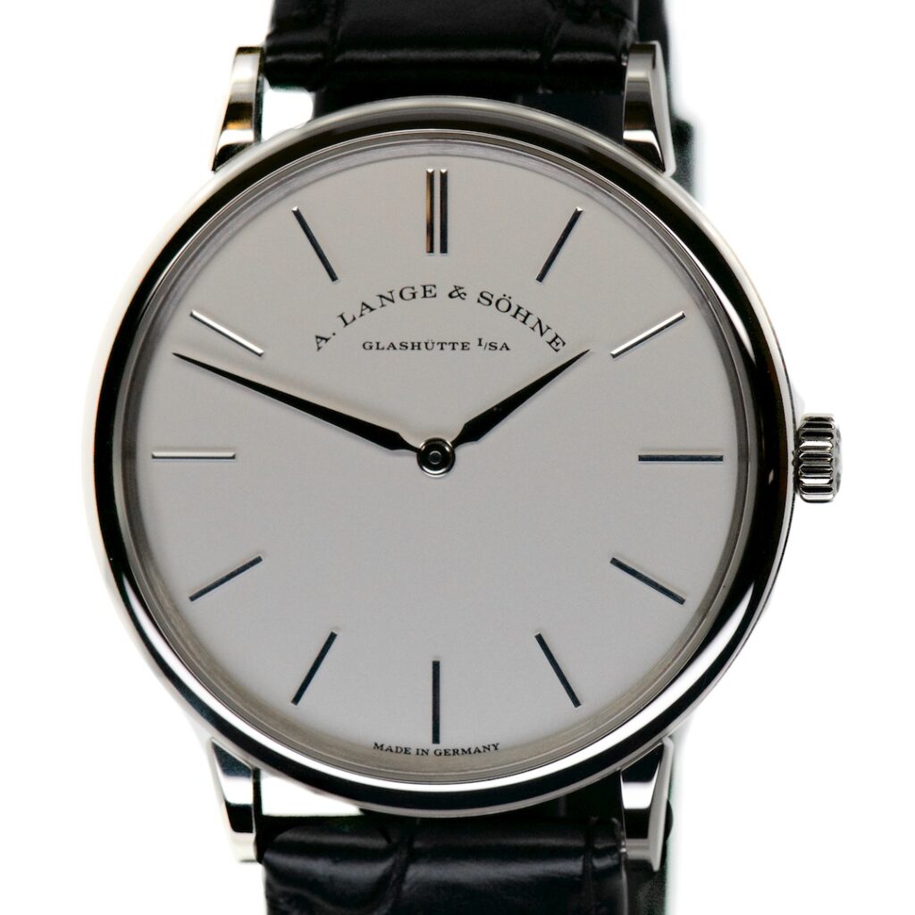 A. Lange & S hne Saxonia Thin 37mm Reference 201.027 — photo 1