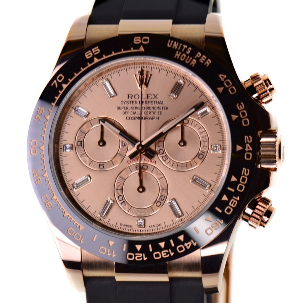 Rolex Daytona Everrose Gold Oysterflex 40mm Reference 116515LN — photo 1