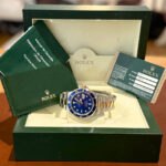 Rolex Submariner "Bluesy" 18K Yellow Gold/Steel 40mm Reference 16613 V Serial — photo 14
