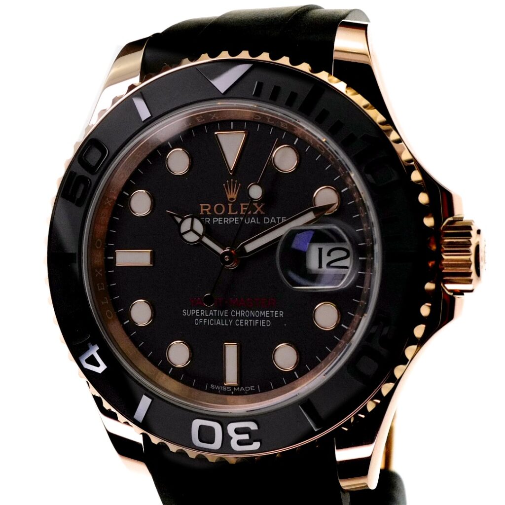 Rolex Yacht Master 18k rose gold 40mm ref 116655 — photo 1