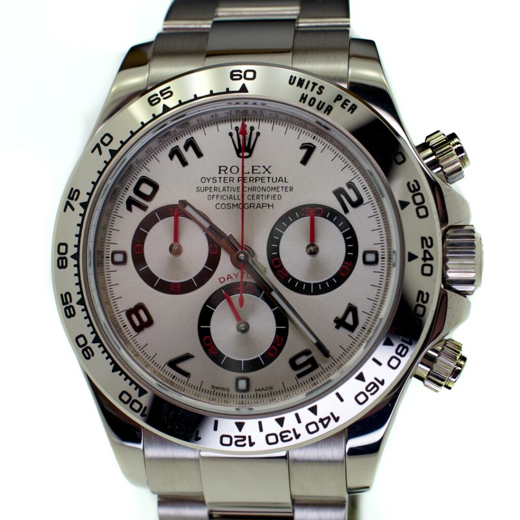 Rolex Daytons 18K White Gold Racing Dial 40mm Reference 116509 — photo 1