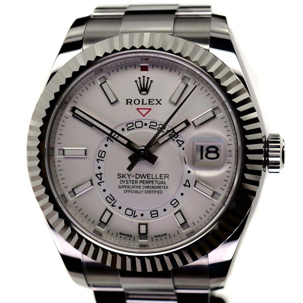 Rolex Sky Dweller Stainless Steel & 18K White Gold 42mm ref 326934 — photo 1