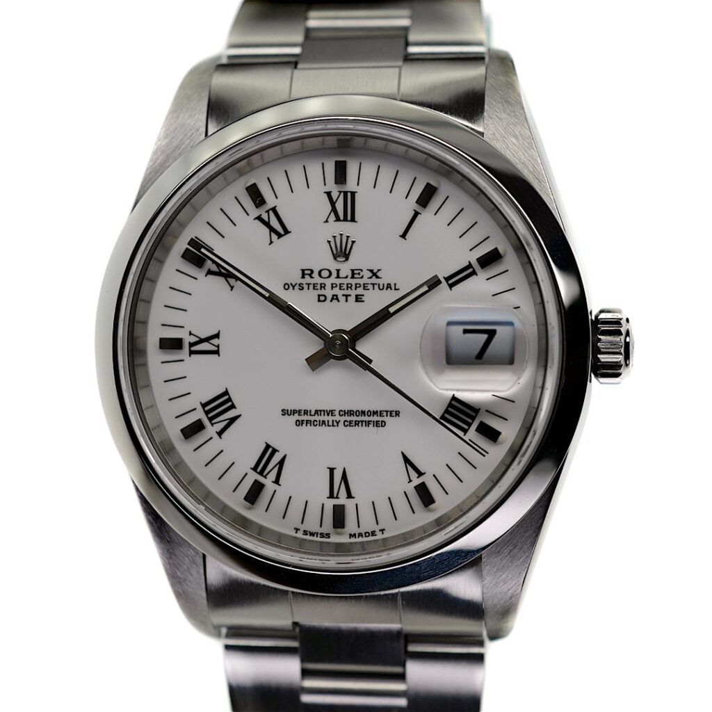 Rolex Oyster Perpetual Date 34mm Reference 15000 U Serial — photo 1
