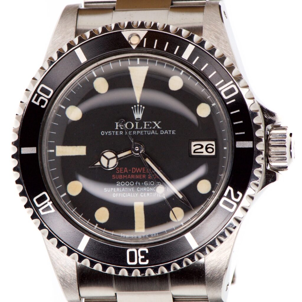 Rolex "Double Red" Sea- Dweller Ref-1665 Circa 1972 — photo 1