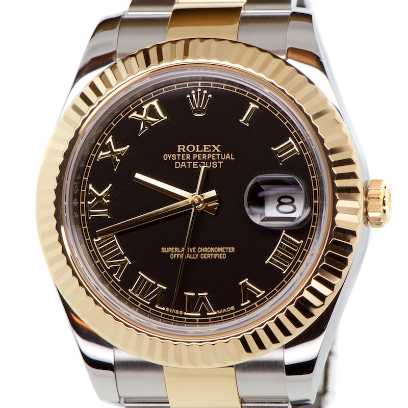 Rolex Date Just 41mm 18k Gold/Steel — photo 1