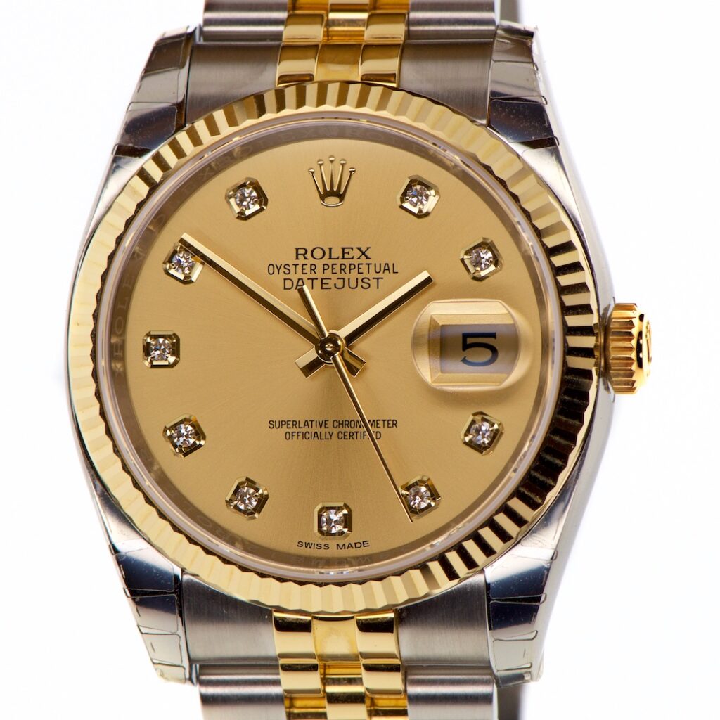 Rolex Datejust Oyster Steel & 18K Yellow Gold 36mm Ref 116233 — photo 1