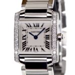 Cartier Tank Fran aise White Gold 23mm Diamond Set Ref 2365 — photo 1