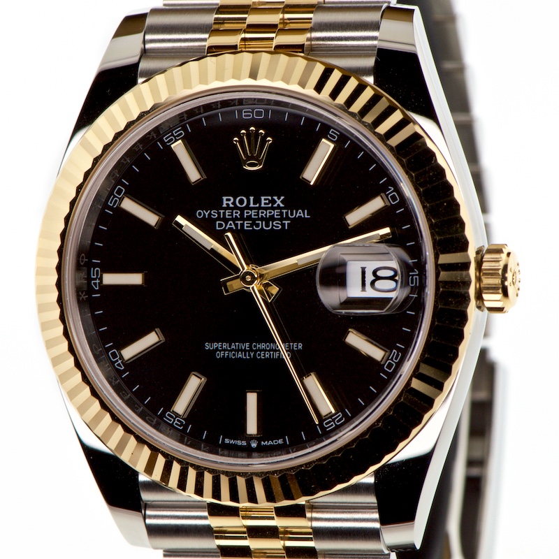 Rolex Datejust 18K Yellow Gold & Oyster Steel 41mm — photo 1