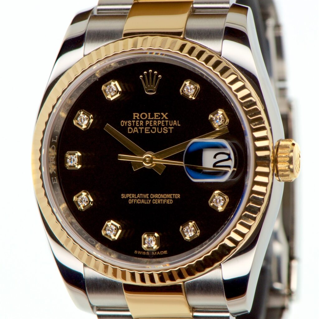 Rolex Datejust 18K Yellow Gold Stainless Steel 36mm Reference 116233 — photo 1