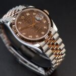 Rolex Datejust Diamond Set Dial 18K Rose Gold & Stainless Steel 36mm Ref 126231 Circa 2021 — photo 4
