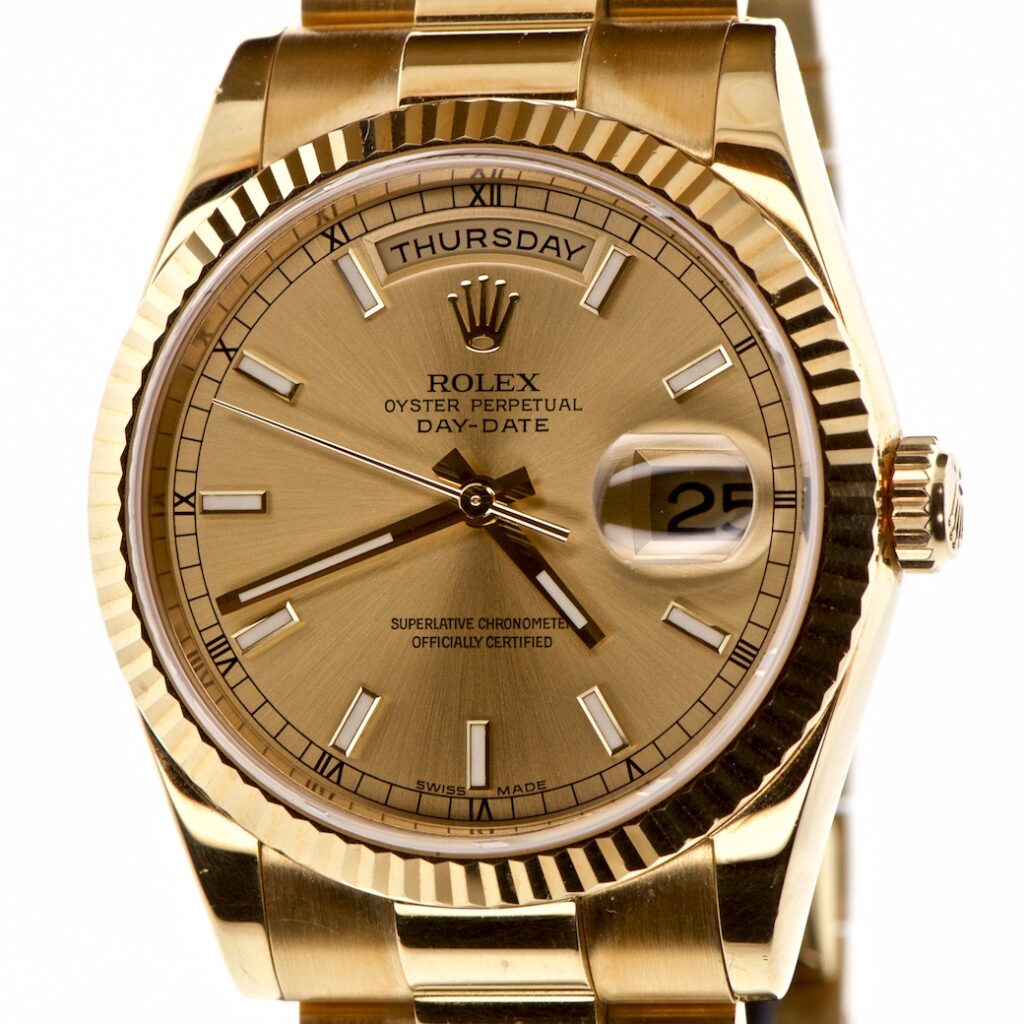 Rolex Day Date 36mm 18k Gold 118238 — photo 1
