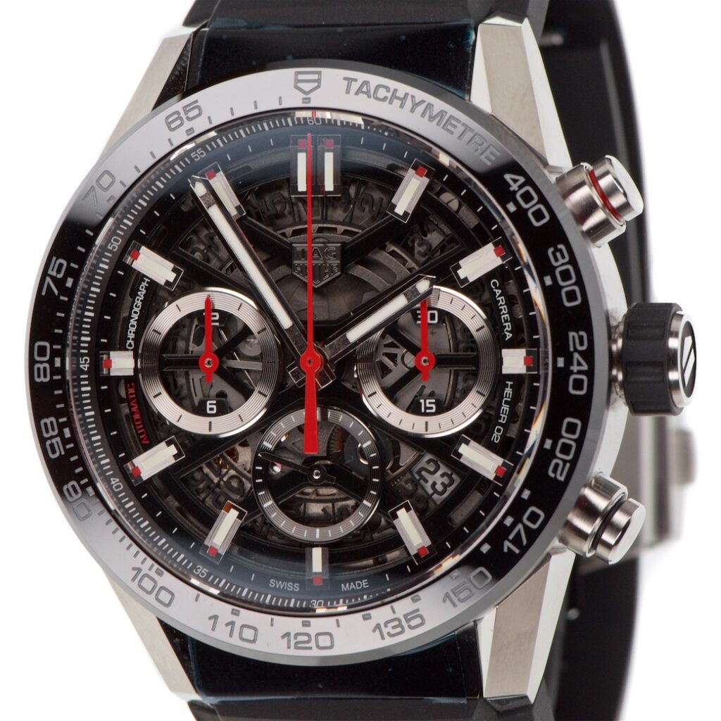 Tag Heuer Carrera Calibre 02 Chronograph 43mm Reference CBG2010 — photo 1